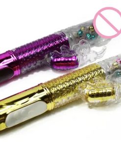 Alternative view of Vibrador Rotador Sube Y Baja Estimulador Mariposa Medio Usb