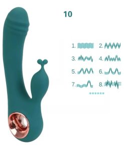 Alternative view of Vibrador Punto G Cltoris Doble Potente Diseo De Lujo - Usb