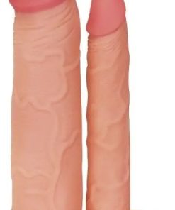 Alternative view of Funda Pene Extensor Aumenta Tamao Doble Vaginal Anal