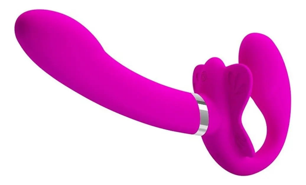 Vibrador Strapless Pretty Love Valerie Doble EstÂ’mulo Usb - Imagen 5
