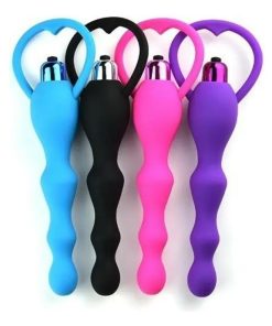 Alternative view of Vara Anal Dilatador Vibrador - Bala Extraible