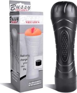 Alternative view of Masturbador Masculino Realista Vibracion + Anillos Erectores