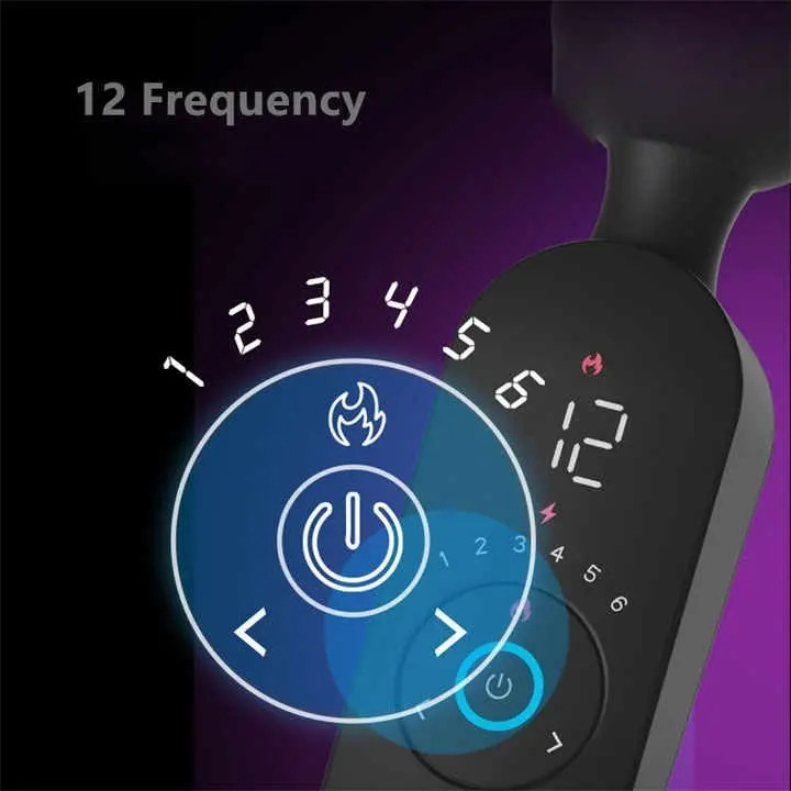 Vibrador Multivelocidades Calefaccion Tipo Microfono Usb Led - Imagen 4