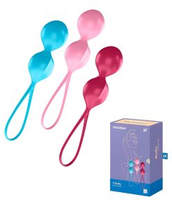 Bolas Chinas Satisfyer Piso Pelvico Avanzado Dobles - Pack