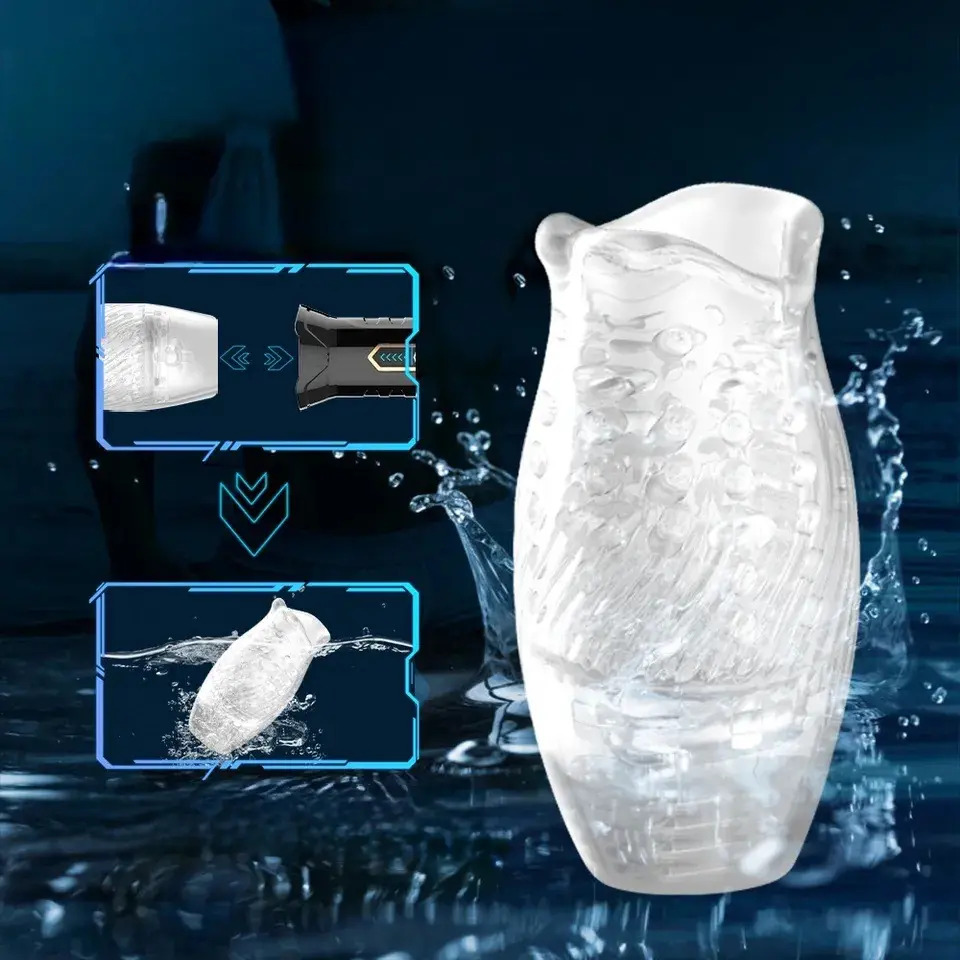 Masturbador Masculino Automatico Vibracin Rotacin - Imagen 4