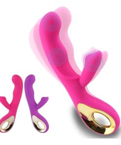 Vibrador Multivelocidades Doble Motor Punto G + Clitoris Usb