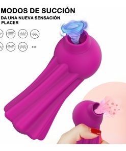 Alternative view of Succionador De Clitoris Pezones Potente Suave Colorido - Usb