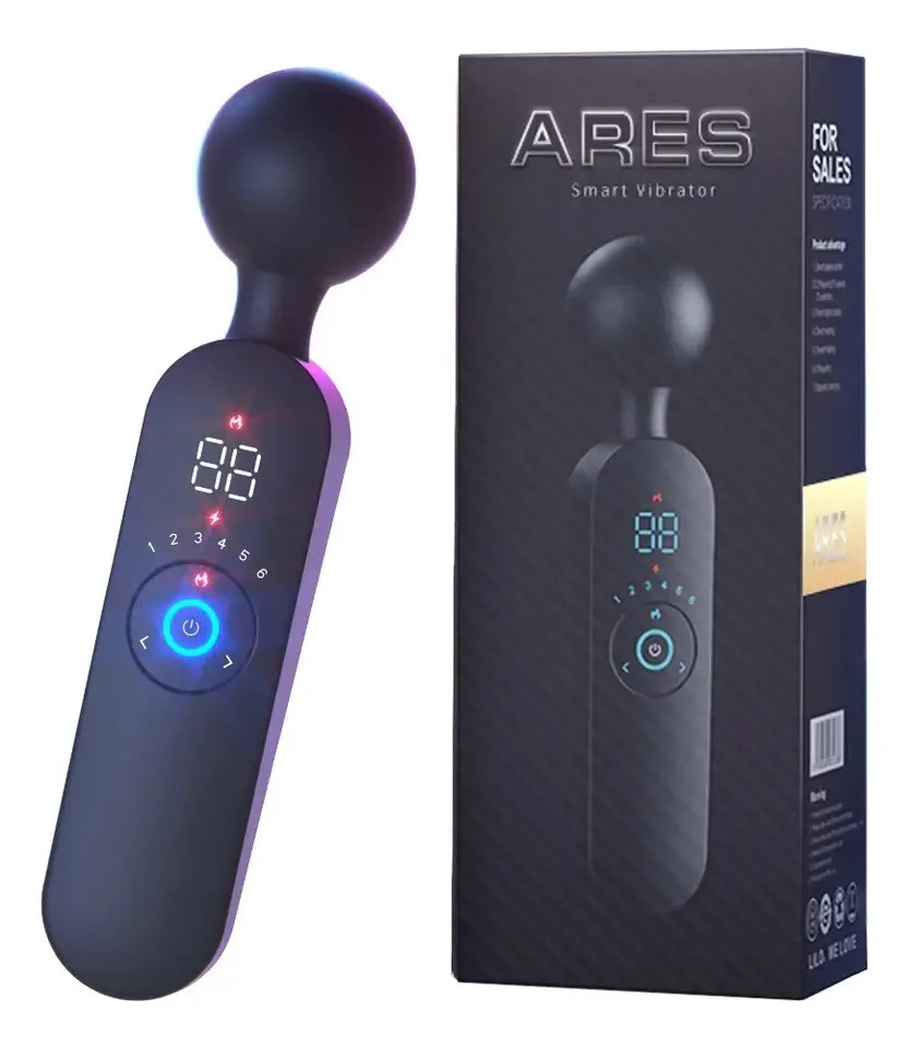 Vibrador Multivelocidades Calefaccion Tipo Microfono Usb Led - Imagen 7