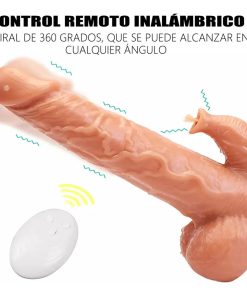 Alternative view of Vibrador Realista Cltoris Eyaculador Control Bluetooth Usb