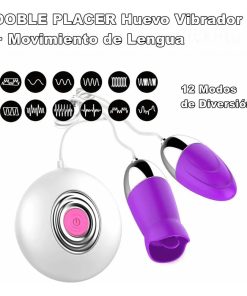Alternative view of Bala Vibradora Lengua Doble Control Multivelocidades