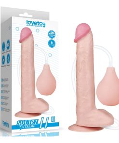 Consolador Eyaculador Dildo Realista Con Ventosa Gigante