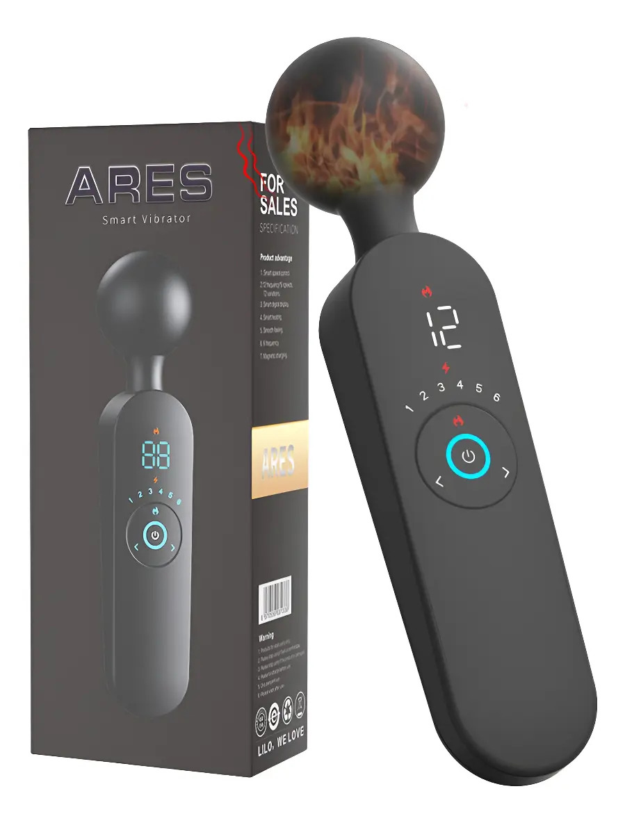 Vibrador Multivelocidades Calefaccion Tipo Microfono Usb Led
