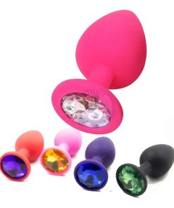 Plug Anal Joya Silicona Suave Dilatador Anal Hombre O Mujer