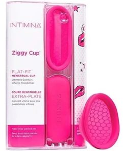 Alternative view of Copa Menstrual Ziggy Cup Reutilizable Ecologica + Estuche
