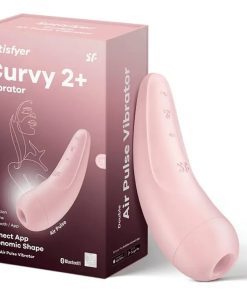 Estimulador De Ondas Vibracin App Movil Satisfyer Curvy 2+