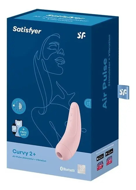 Estimulador De Ondas Vibracin App Movil Satisfyer Curvy 2+ - Imagen 7
