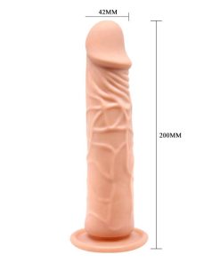 Alternative view of Consolador Dildo Realista Textura Venas Suave Vertebrado