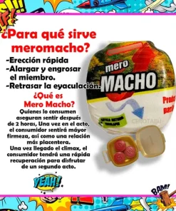Alternative view of Potenciador Sexual Masculino Mero Macho Estimulante